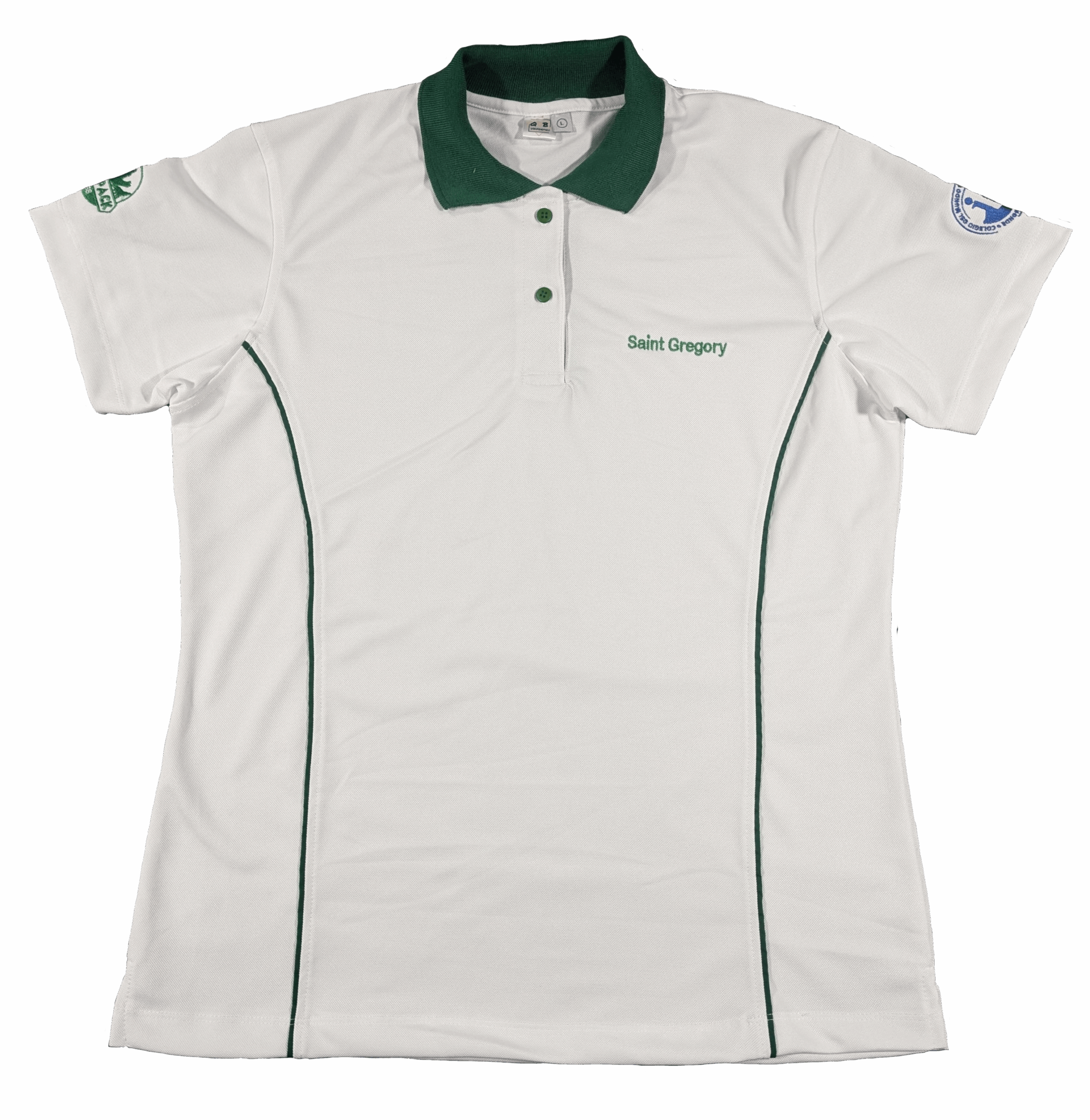 Polo Mujer Cuello Verde