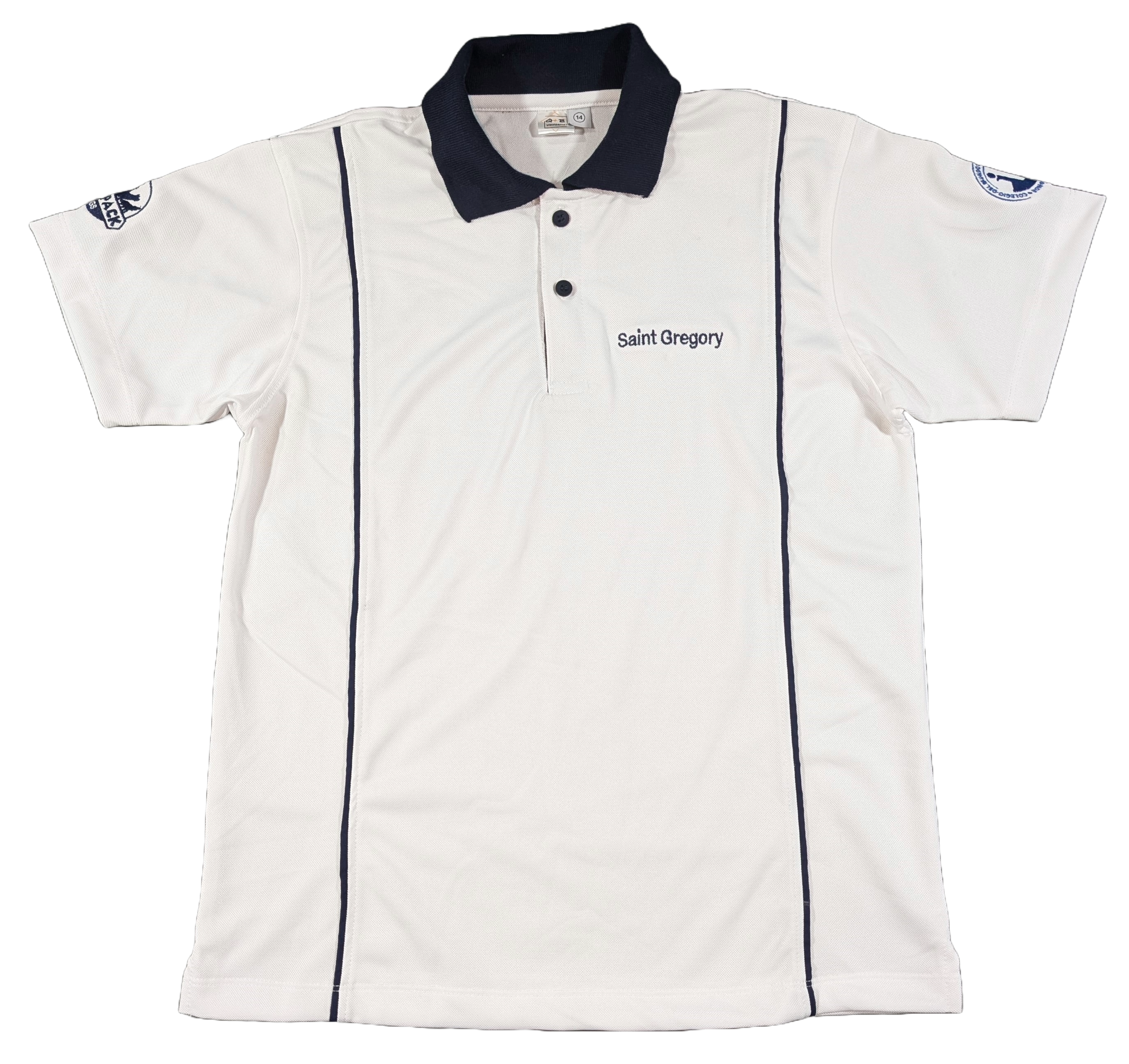 Polo Hombre Cuello Azul