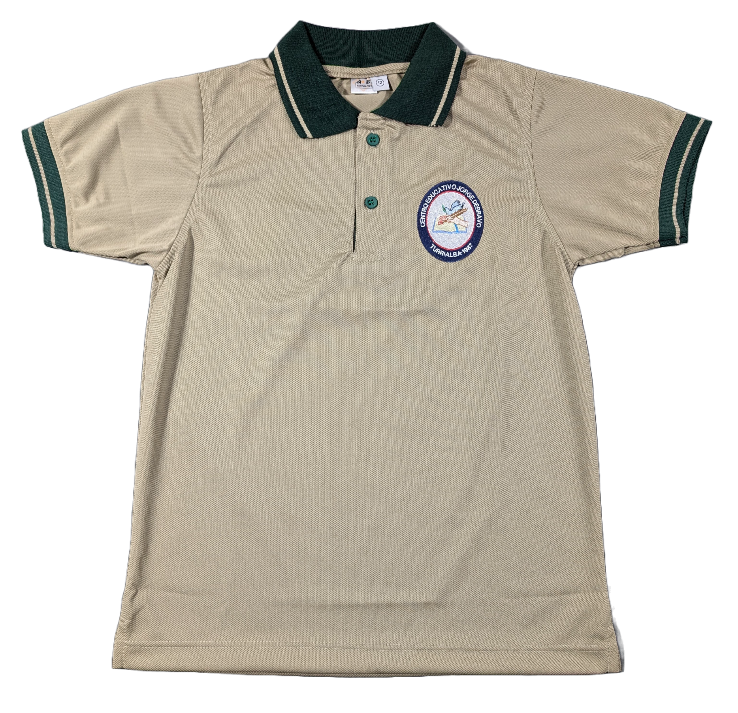 Camisa Polo Beige Unisex
